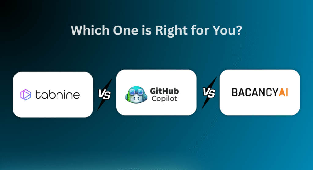 Tabnine vs Copilot vs Bacancy.AI