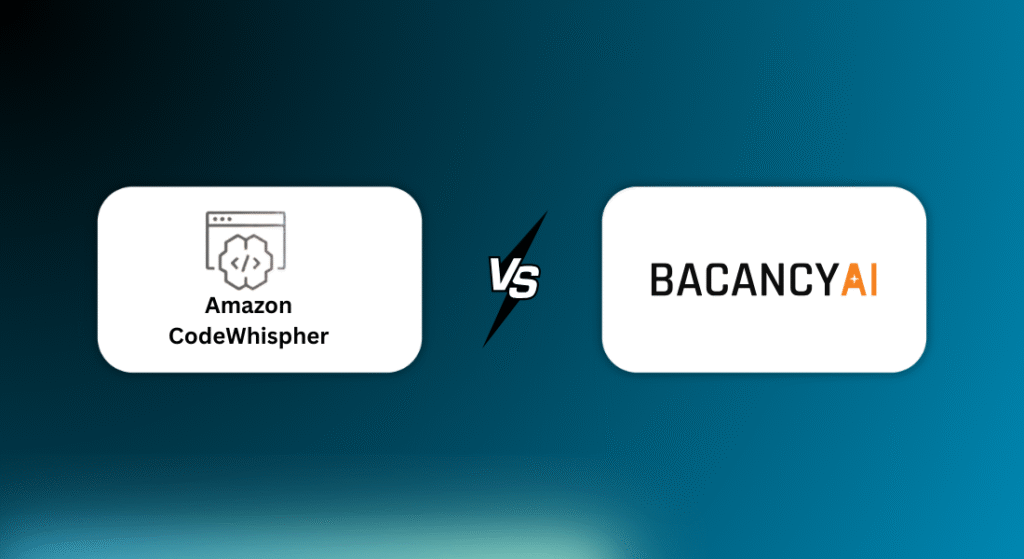 Amazon Code-whisper vs Bacancy.ai